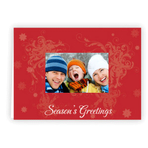Christmas: Seasons Greetings Red 
