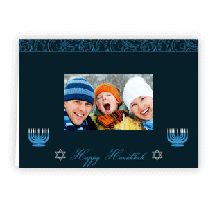 Happy Hanukkah: Happy Hanukkah Blue 