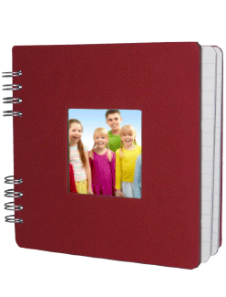 Med. Red Note Pad